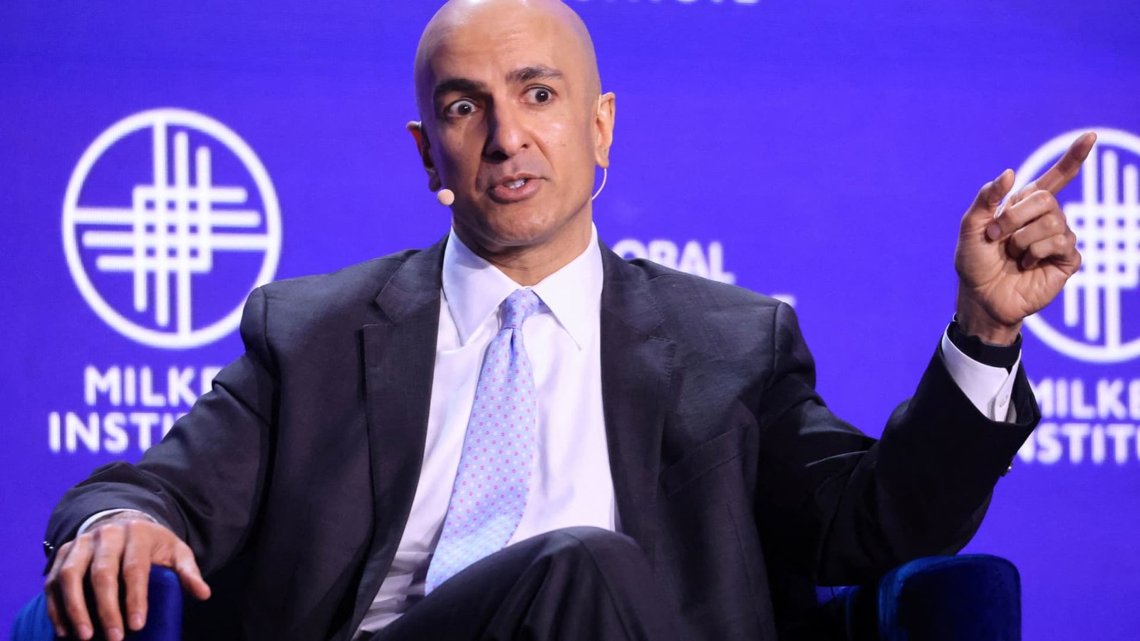 Minneapolis Fed President Kashkari sees slower pace of rate cuts ahead